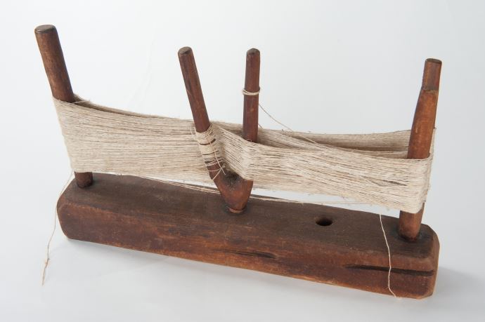 傳統織布機模型