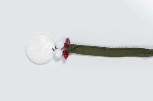 棉、麻、貝殼、塑膠串珠